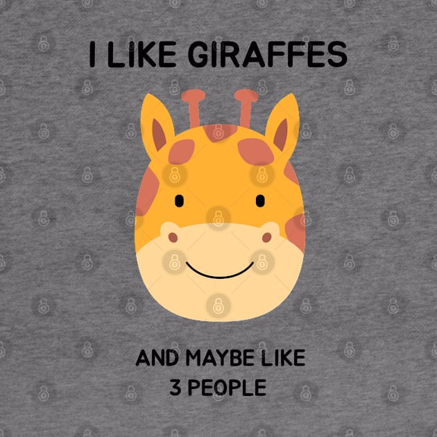 I like giraffes and maybe like 3 people by Screamingcat